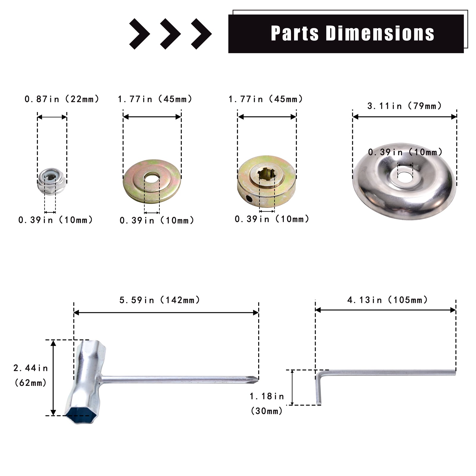 65Mn Steel Trimmer Head